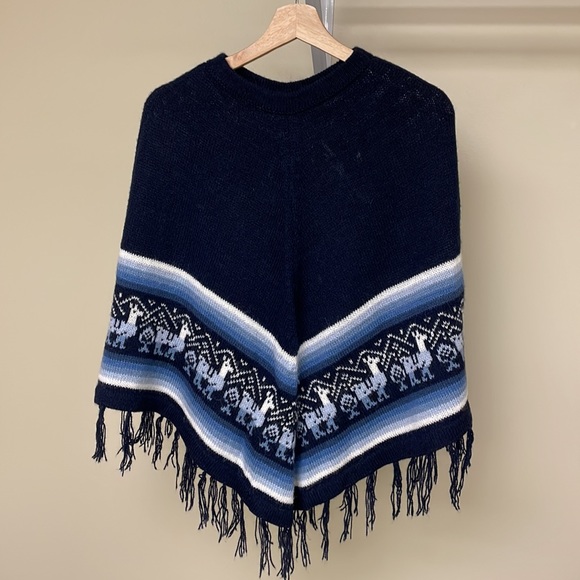 Vintage poncho - Picture 2 of 2